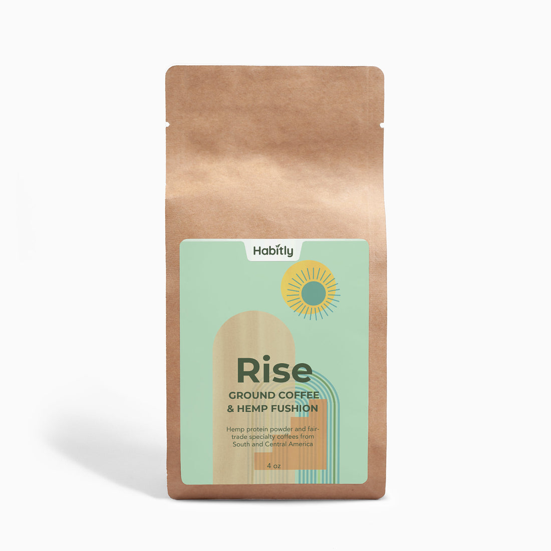 Rise Hemp Coffee Blend - Medium Roast 4oz